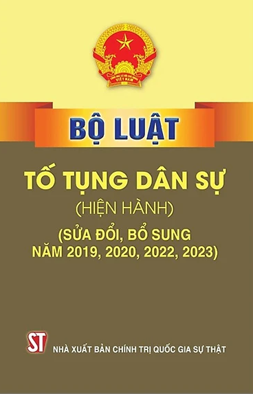 Bộ Luật Tố Tụng Dân Sự (hiện hành) (Sửa đổi, bổ sung năm 2019, 2020, 2022, 2023)
